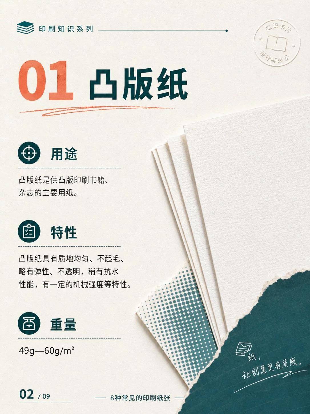 印刷选纸别再靠猜！8种常见纸张用途一次看懂