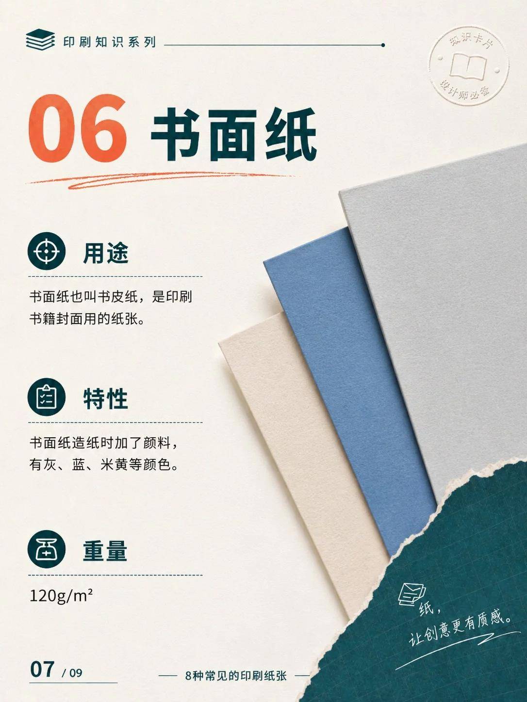 印刷选纸别再靠猜！8种常见纸张用途一次看懂